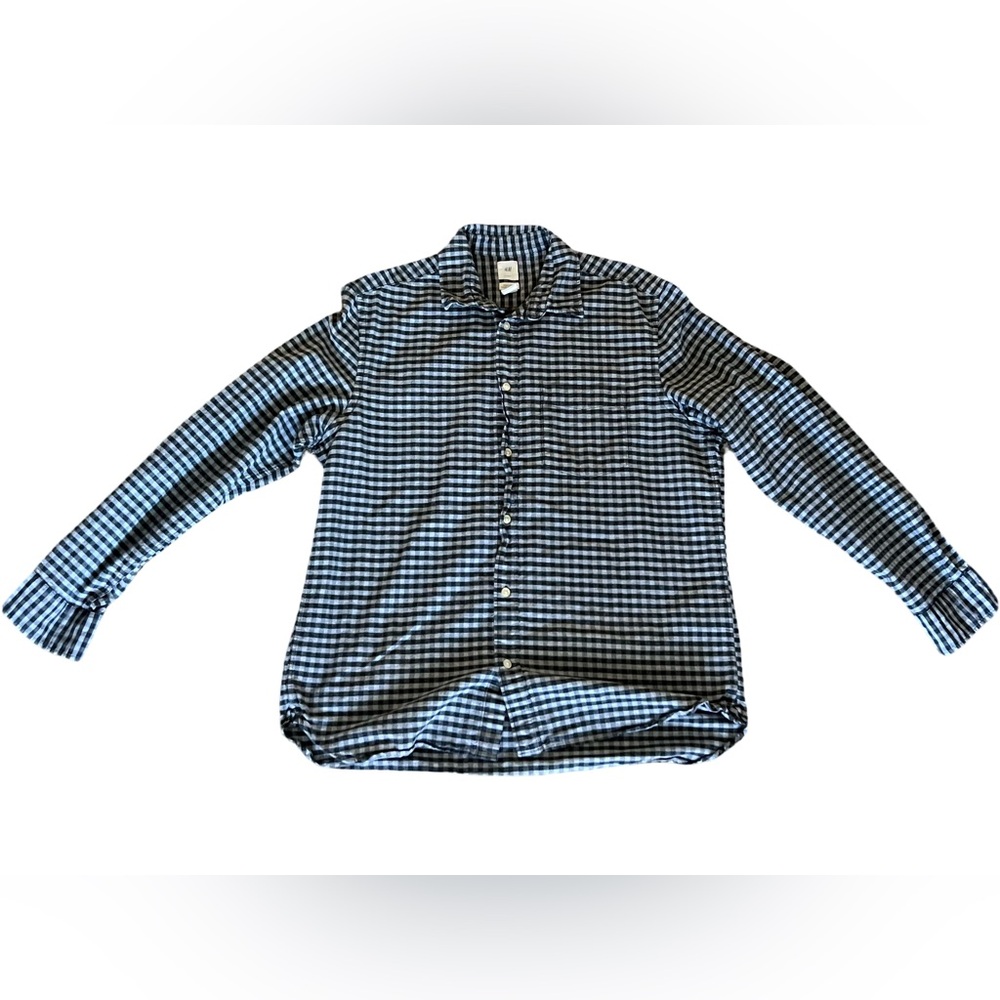 Men's grey Checkered Shirt